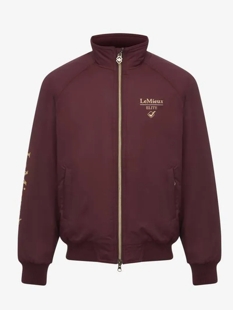 LeMieux Elite Team Jacket Young Rider in Burgundy